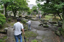 西浦庭園の見学写真1