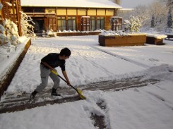 雪かきご苦労様