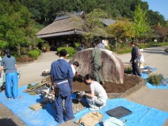 今まであった庭を撤去