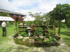造園緑化コースデモンストレーションガーデン「培う庭」造園緑化エリア