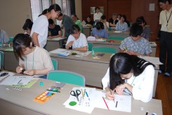造園緑化コースの体験授業