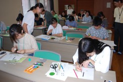 造園緑化コースの体験授業