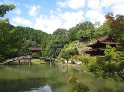 虎渓山永保寺の庭園