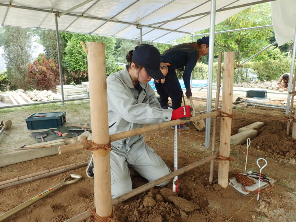 ３級造園技能検定対策実習