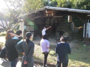 ぎふ清流里山公園での見学