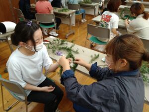 クライアント(対象者)と介助者という役割設定