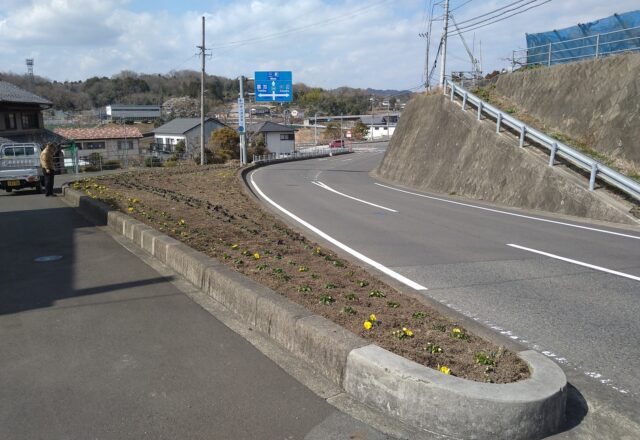 岐阜県美濃加茂市「山之上まちづくり協議会」の「天王花壇」