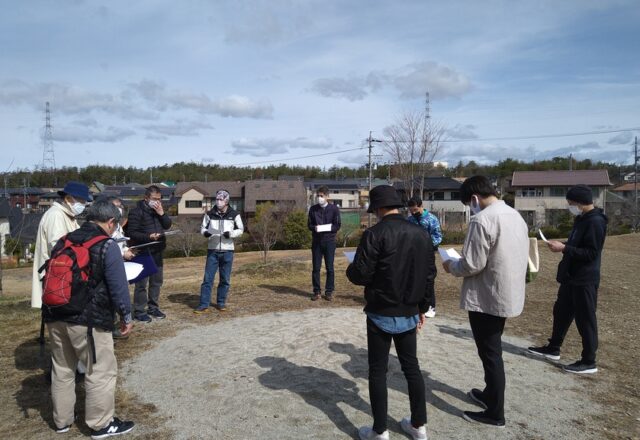 可児市桂ケ丘まちづくり委員会との現地相談