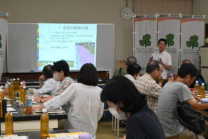 「花壇の植栽計画」講義